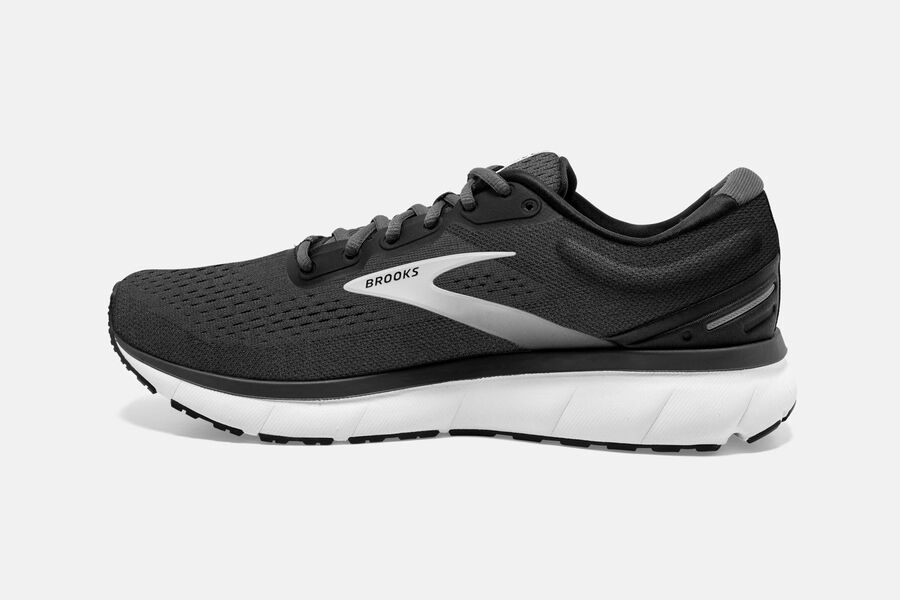 Brooks Trace Road Running Shoes Mens - Black/Grey - QNWXP-5603